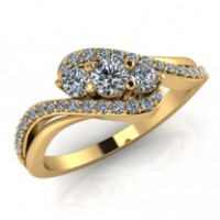 Cluster Diamond Ring