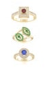 Gemstone rings