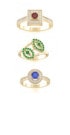 Gemstone rings