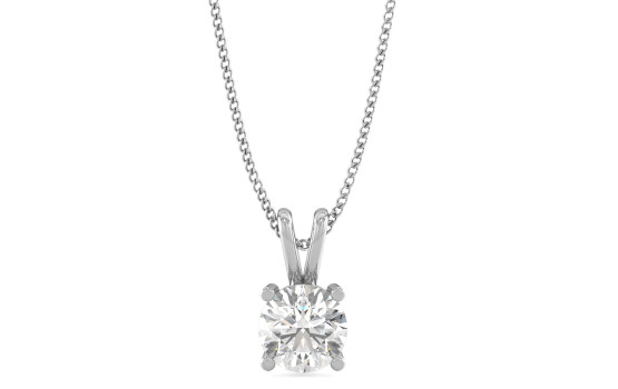 Solitaire Diamond Pendants