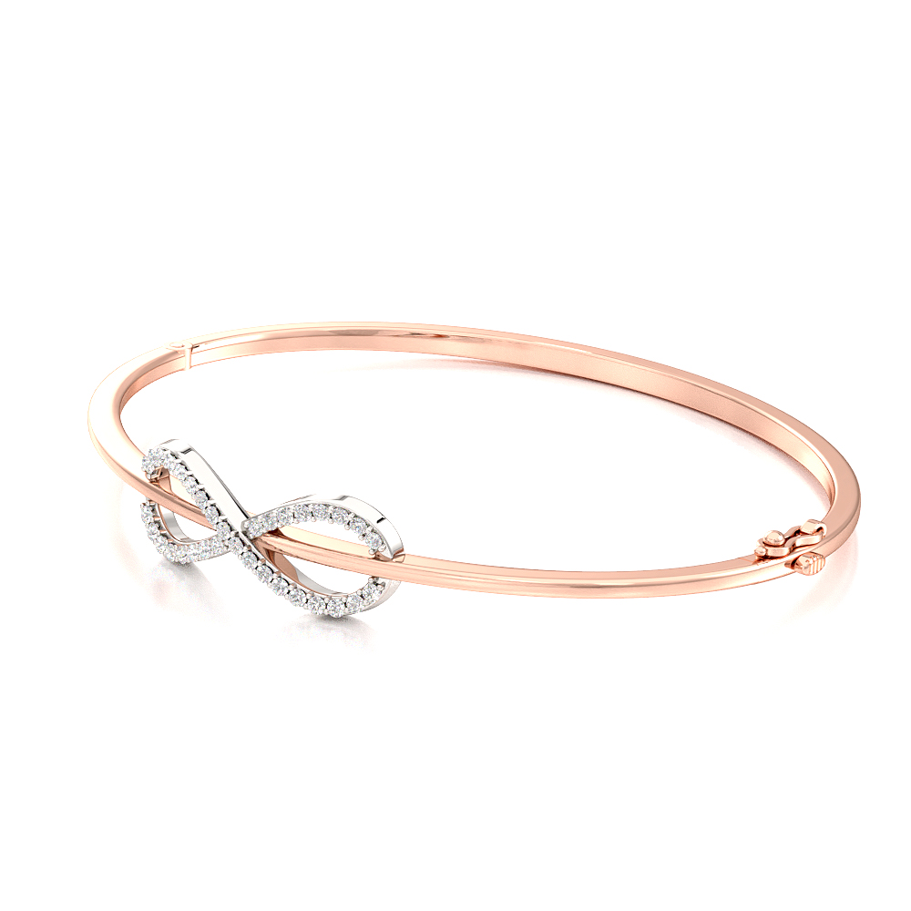 Infinity Sparked Bangle