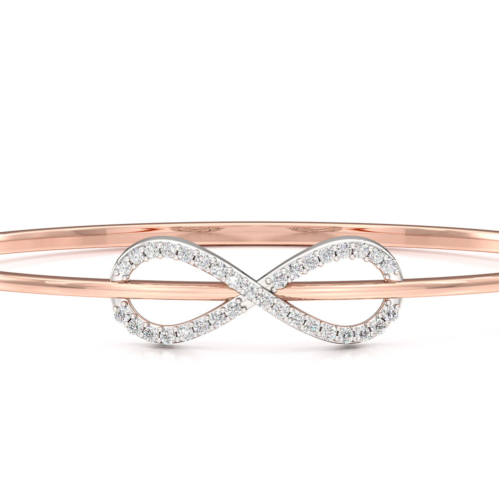 Infinity Sparked BangleBracelets