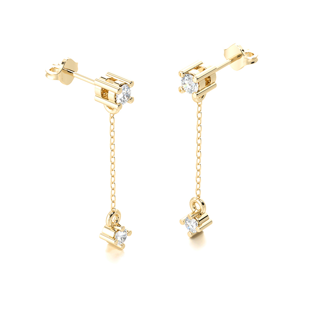 PitcherDiamond Earring