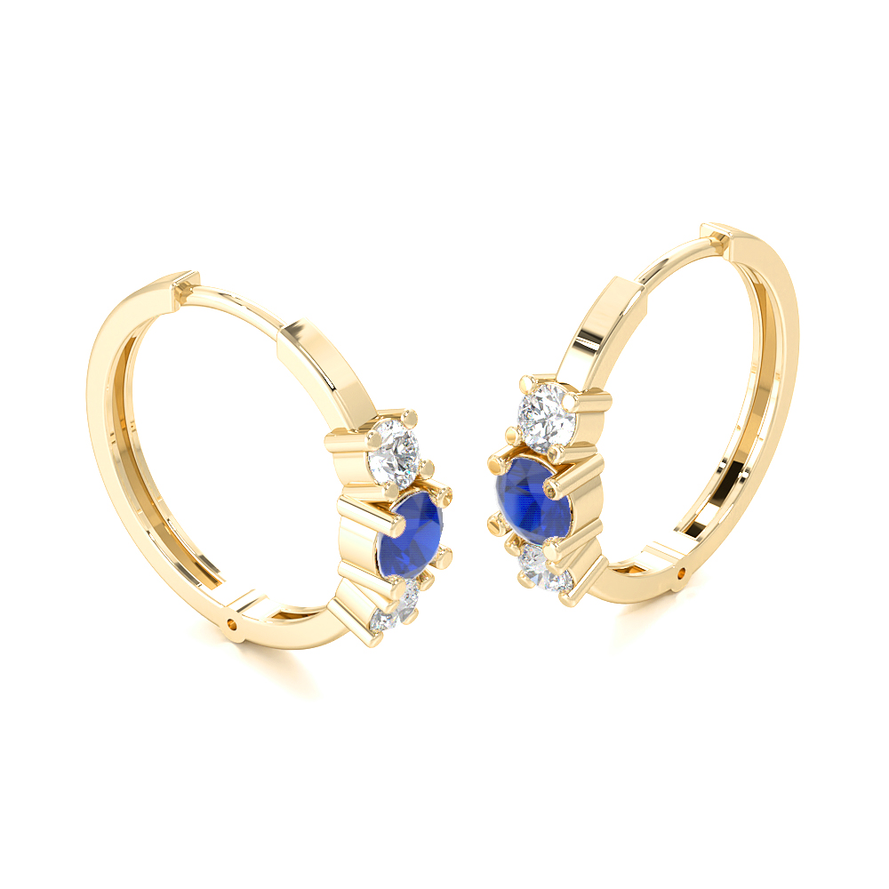 Fern Blue SapphireGemstone Jewellery