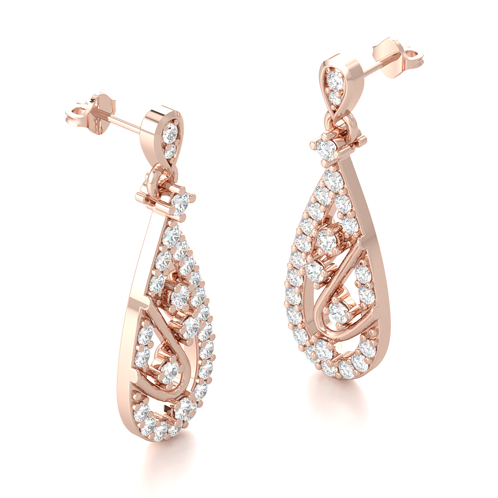 DahliaDiamond Earring