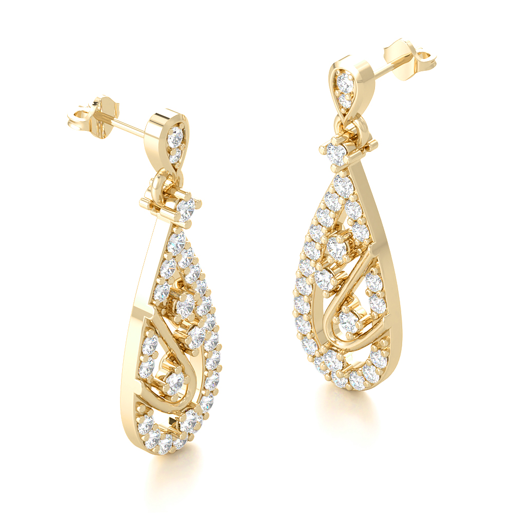 DahliaDiamond Earring