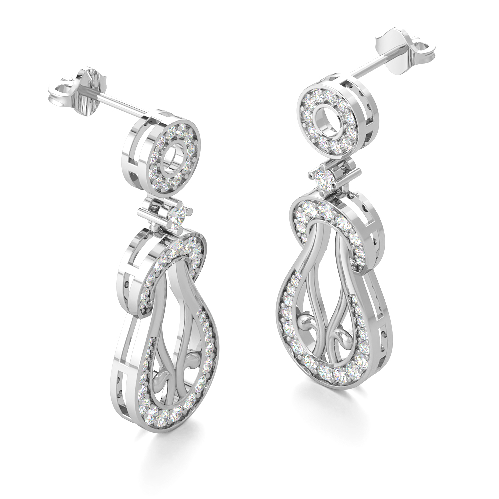 SepalsDiamond Earring