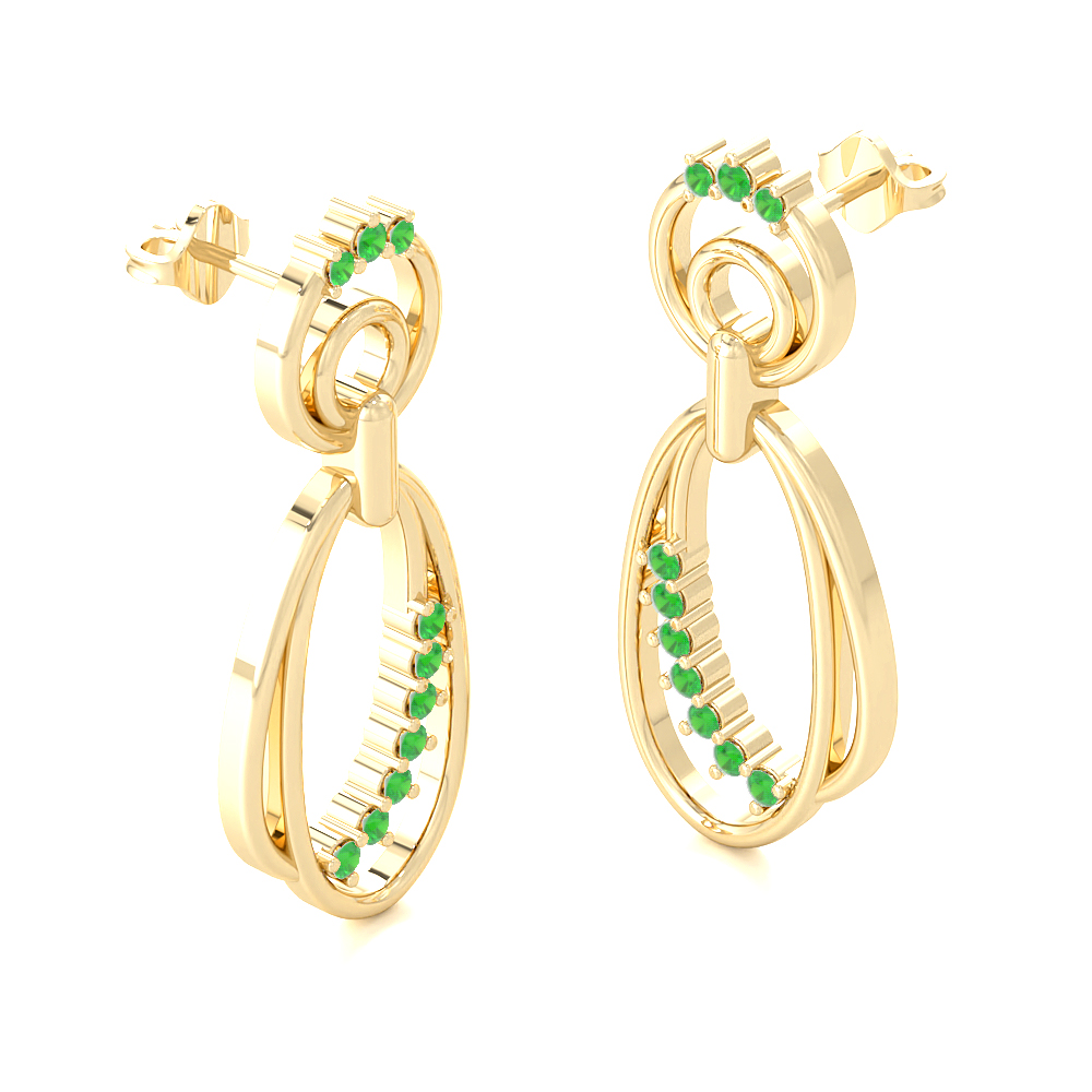 Sankal Green EmeraldGemstone Jewellery