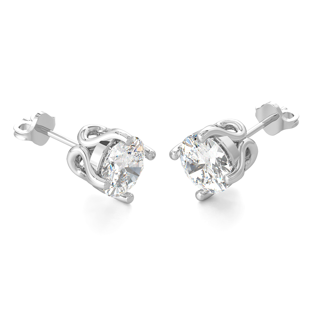 DelightLab Grown Diamond Earrings