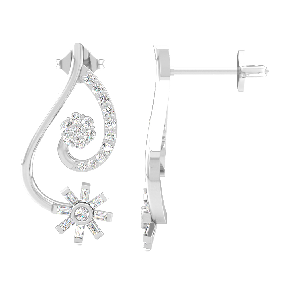 QuadraDiamond Earring