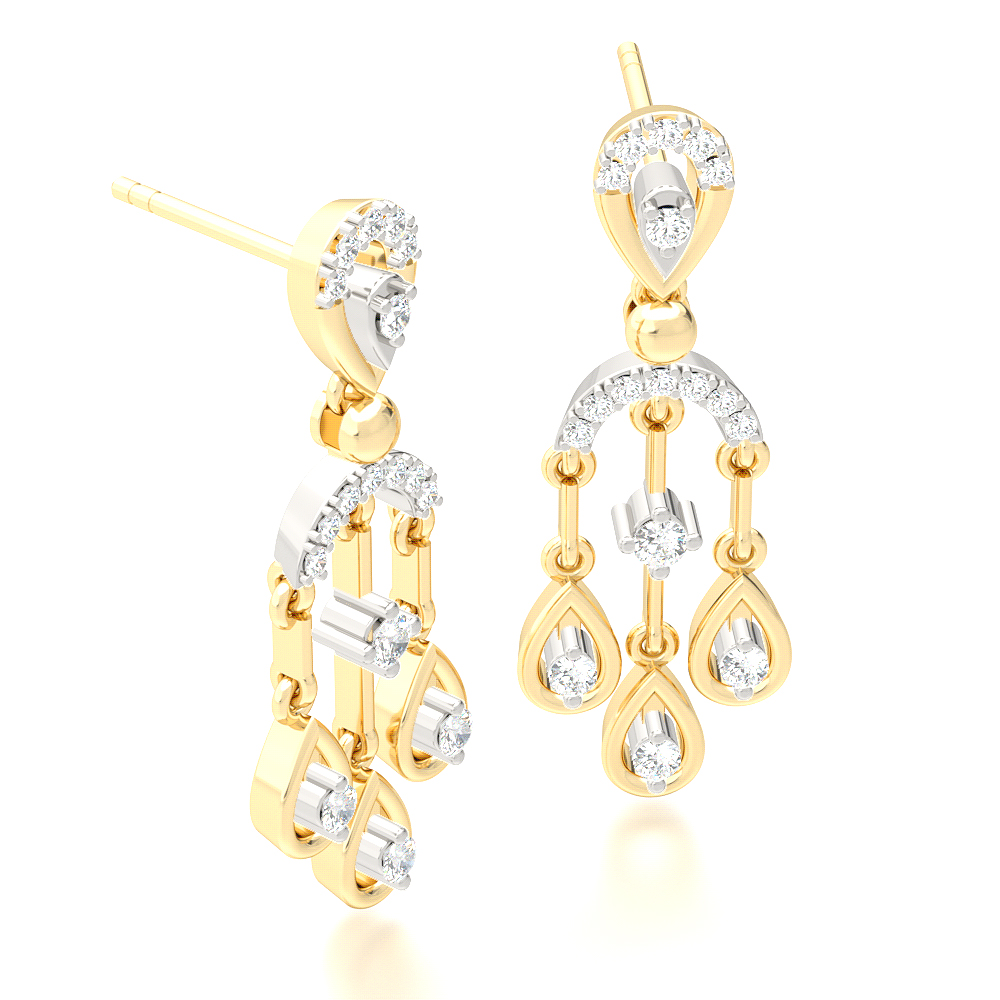 Hawaii Drop EarringDiamond Earring