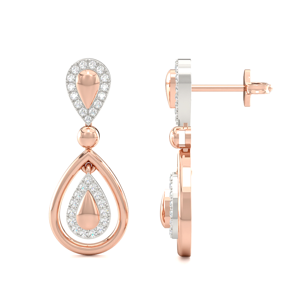 Pear Drop EarringDiamond Earring