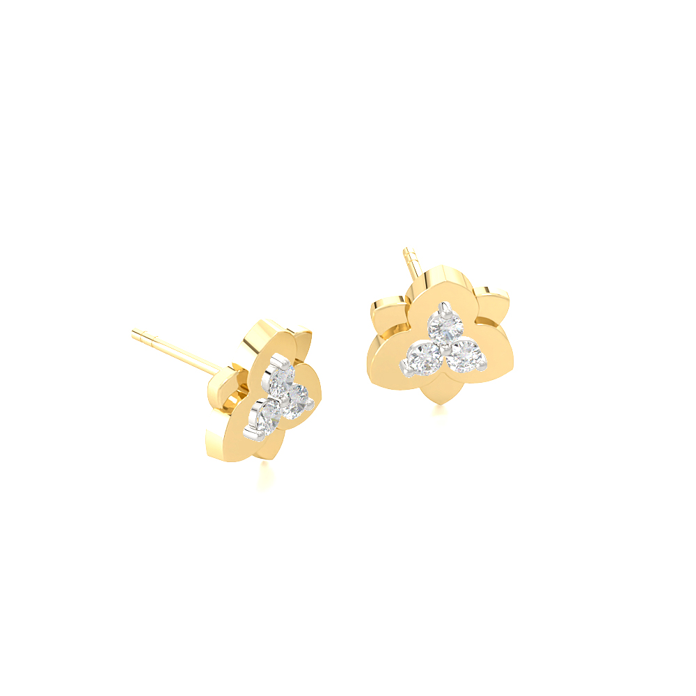 Lotus Stud EarringStud Earrings