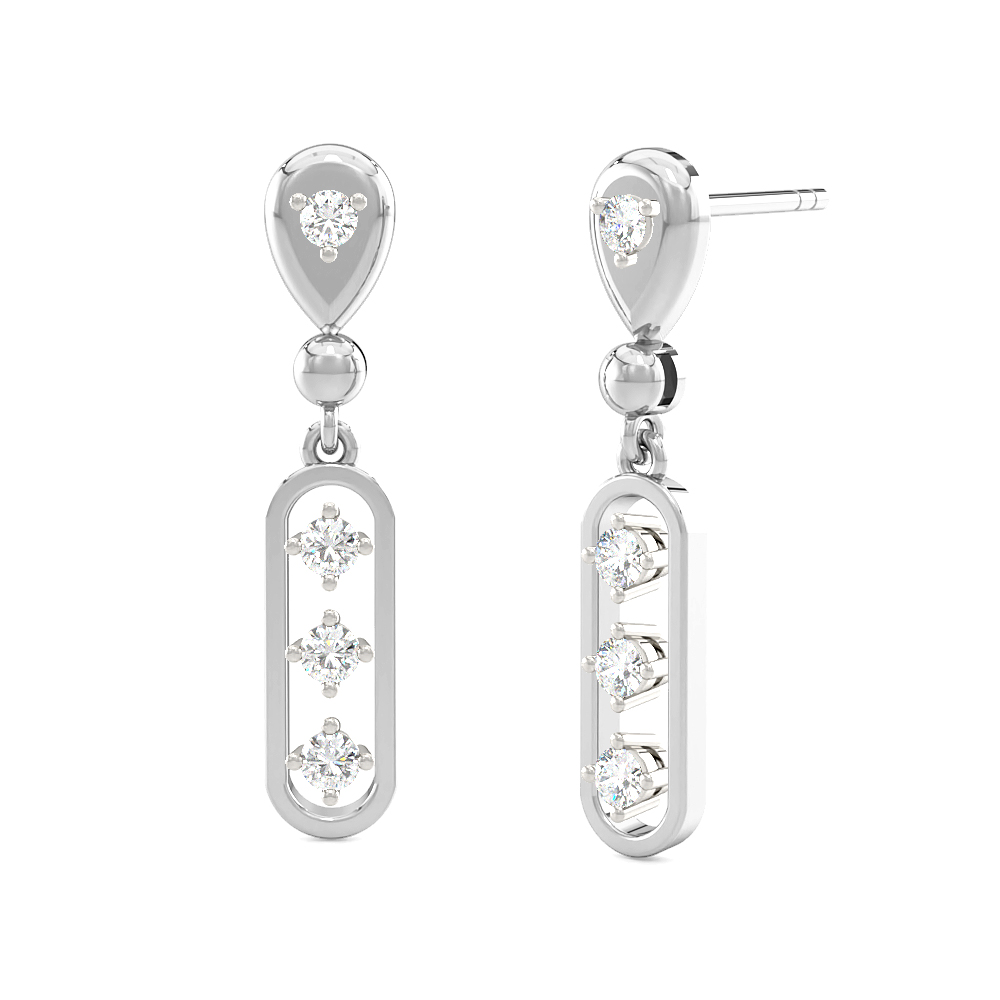 Luna Drop EarringDiamond Earring