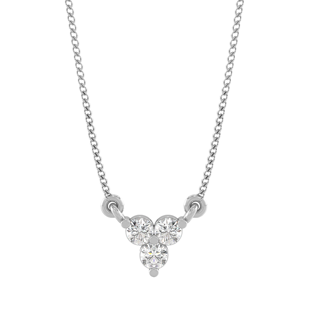 CelesteCluster Diamond Pendants