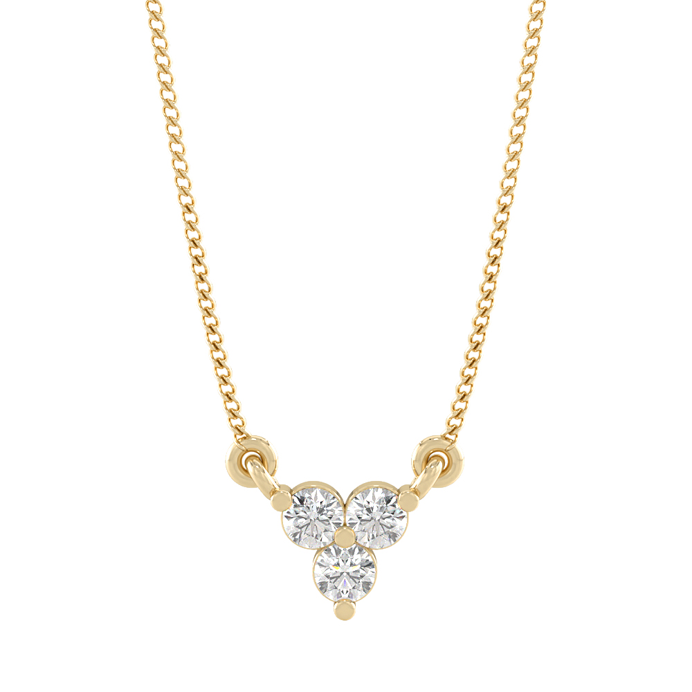 CelesteCluster Diamond Pendants
