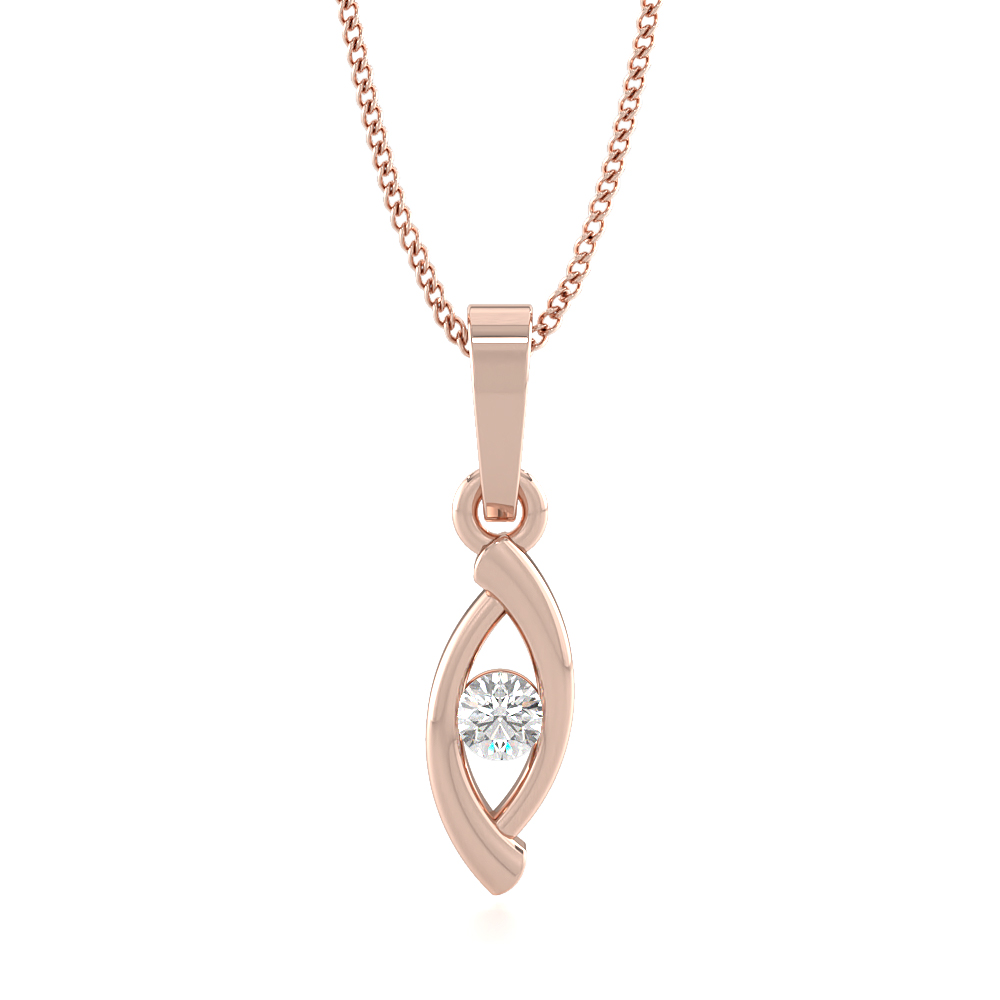 BellatrixSolitaire Diamond Pendants