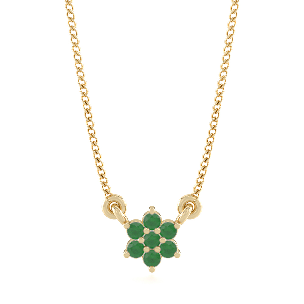 Polaris Green EmeraldGemstone Jewellery