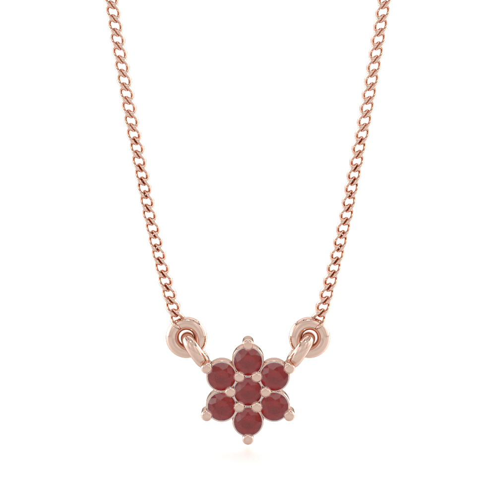 Polaris RubyGemstone Pendants
