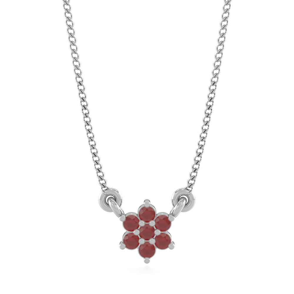 Polaris RubyGemstone Pendants