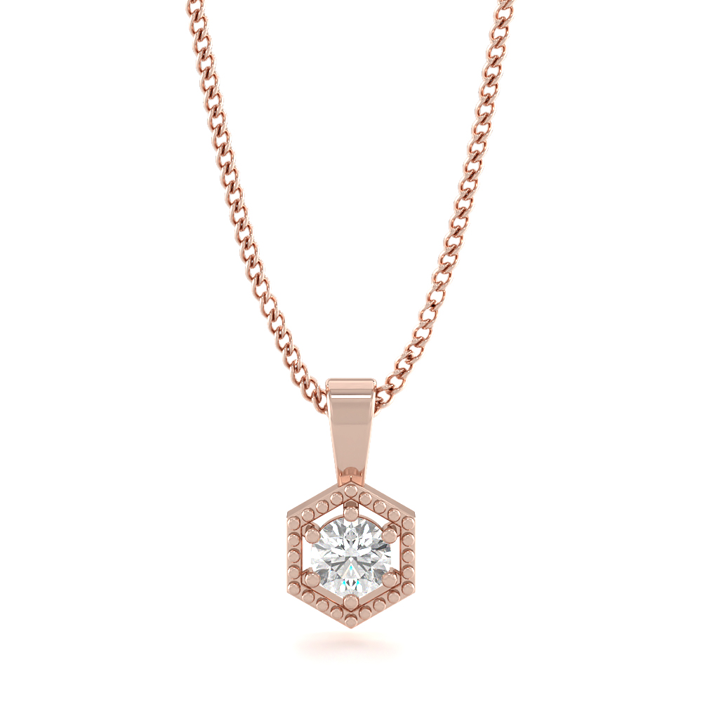 LarissaSolitaire Diamond Pendants