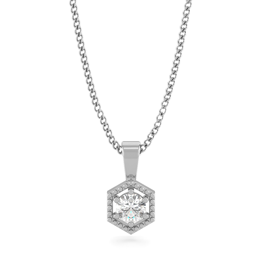 LarissaSolitaire Diamond Pendants