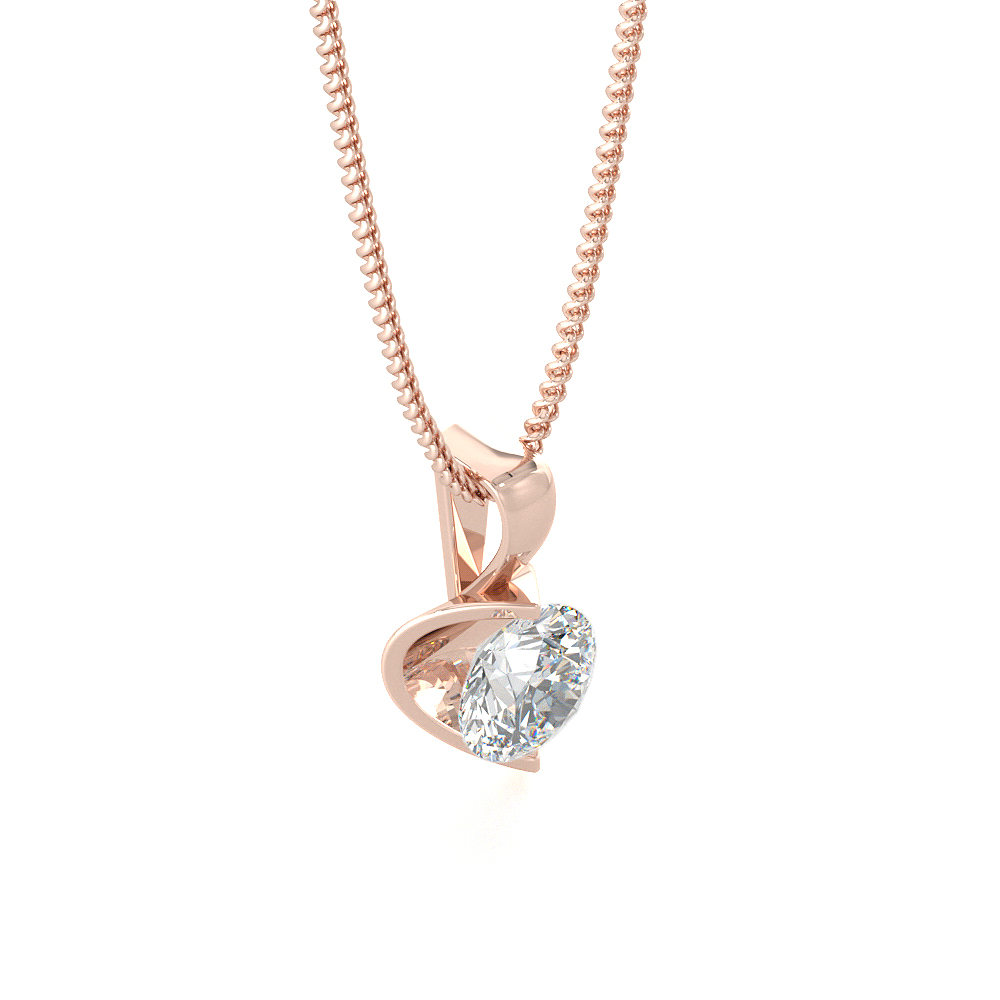 CapellaSolitaire Diamond Pendants