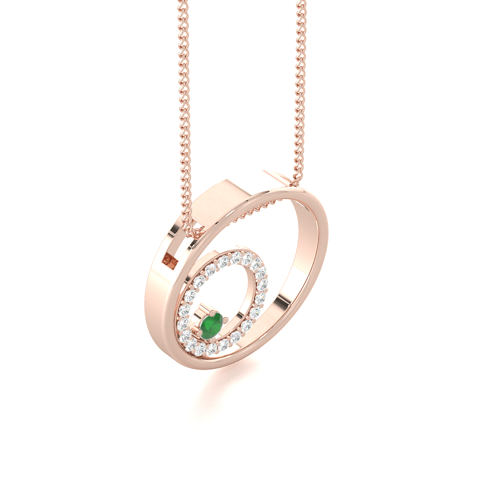 Sirus Green EmeraldGemstone Pendants