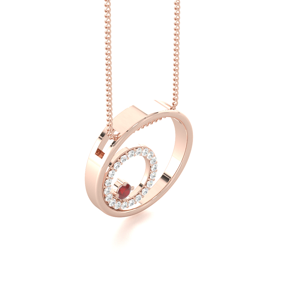 Sirus RubyGemstone Pendants