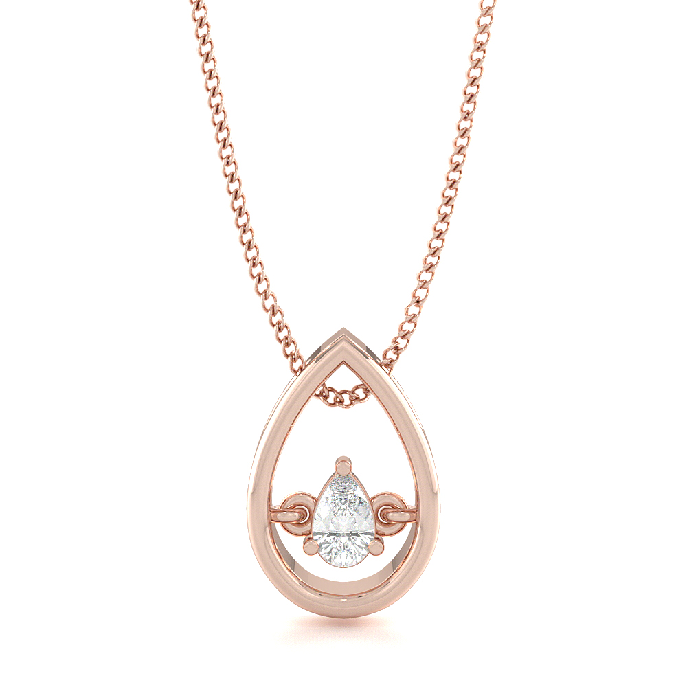 StellaSolitaire Diamond Pendants