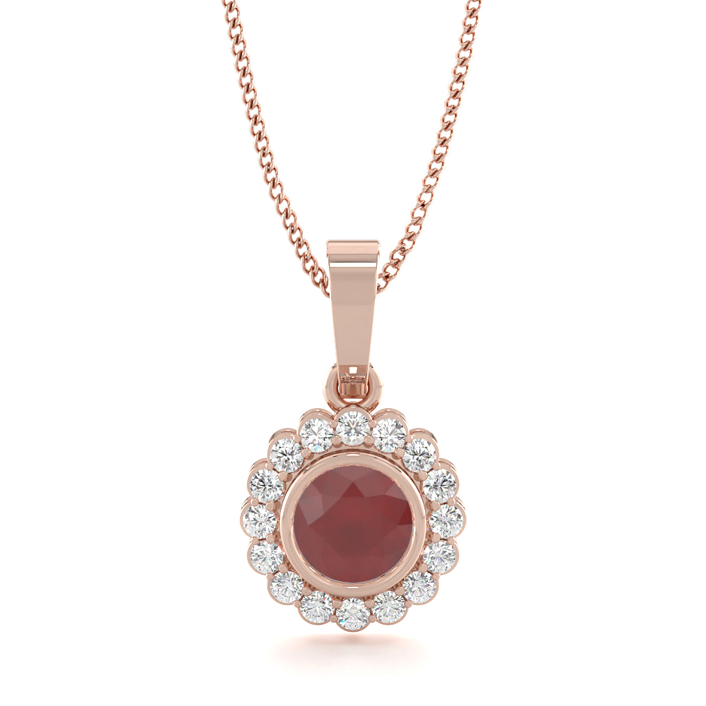 Raistar RubyGemstone Pendants