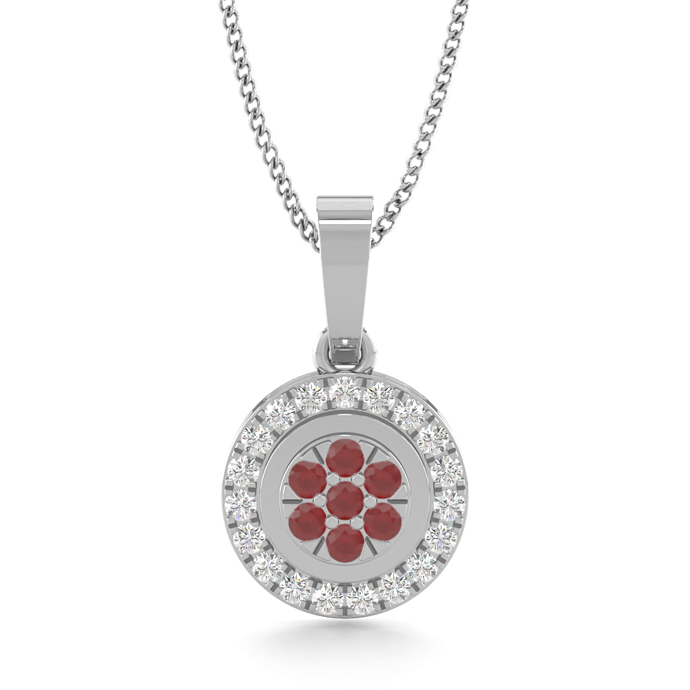 Rohini RubyGemstone Pendants