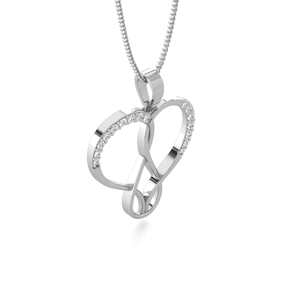 VivdhaHeart Diamond Pendants