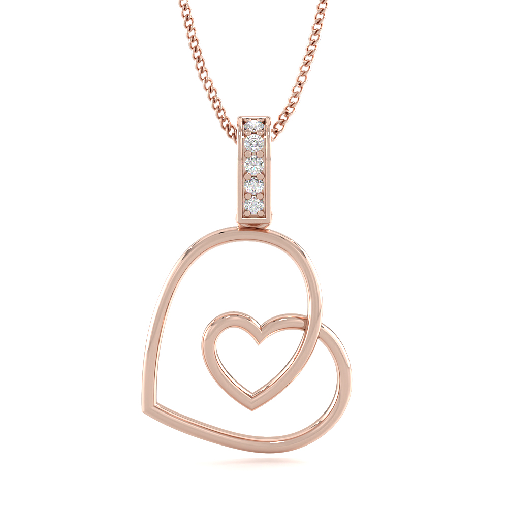 KrikalaHeart Diamond Pendants