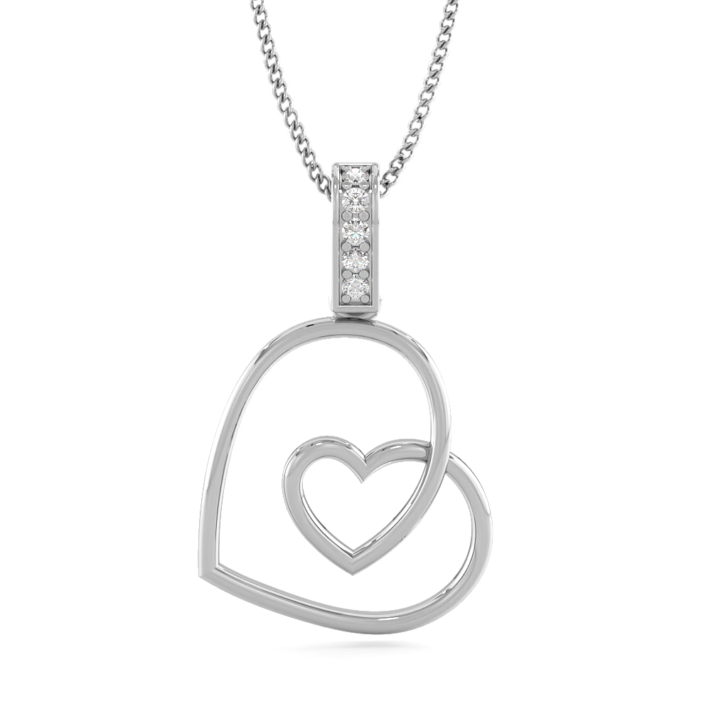 KrikalaHeart Diamond Pendants