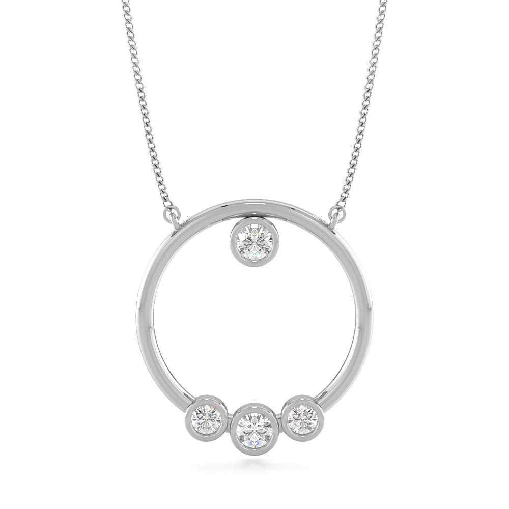 ZuriCircle Diamond Pendants