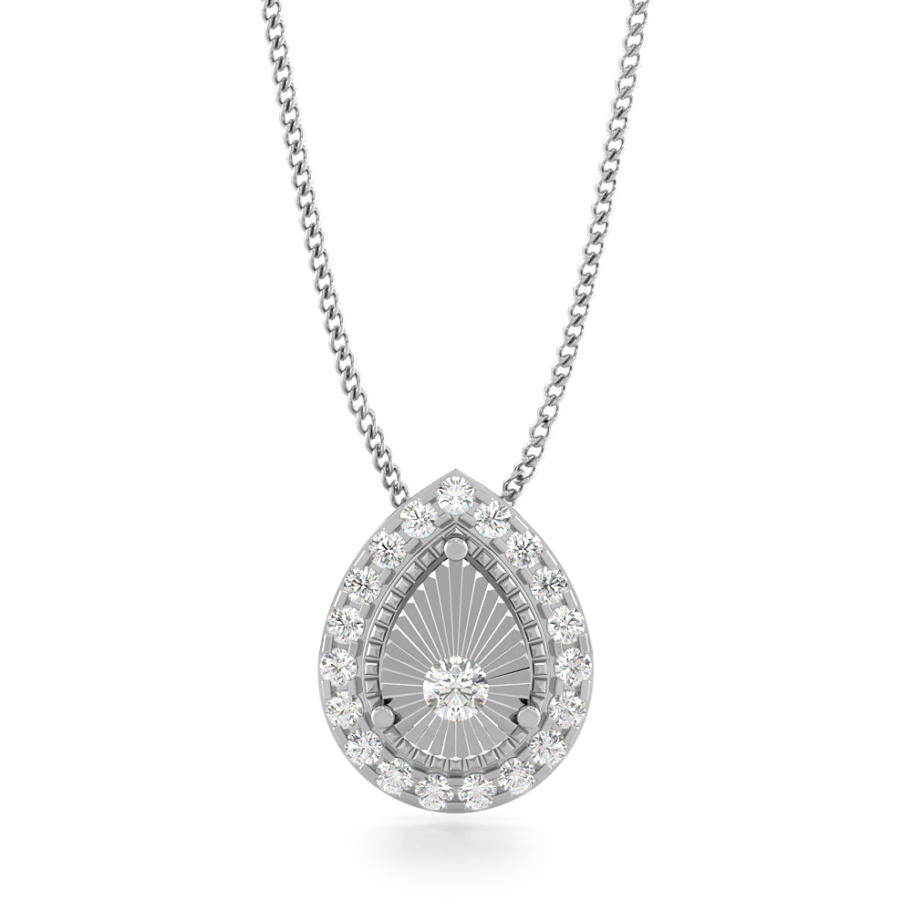 AiyanaCluster Diamond Pendants