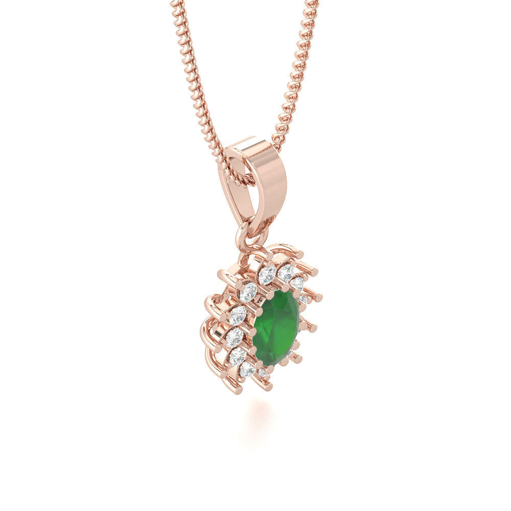 Lovely Ladaliya Green EmeraldGemstone Jewellery