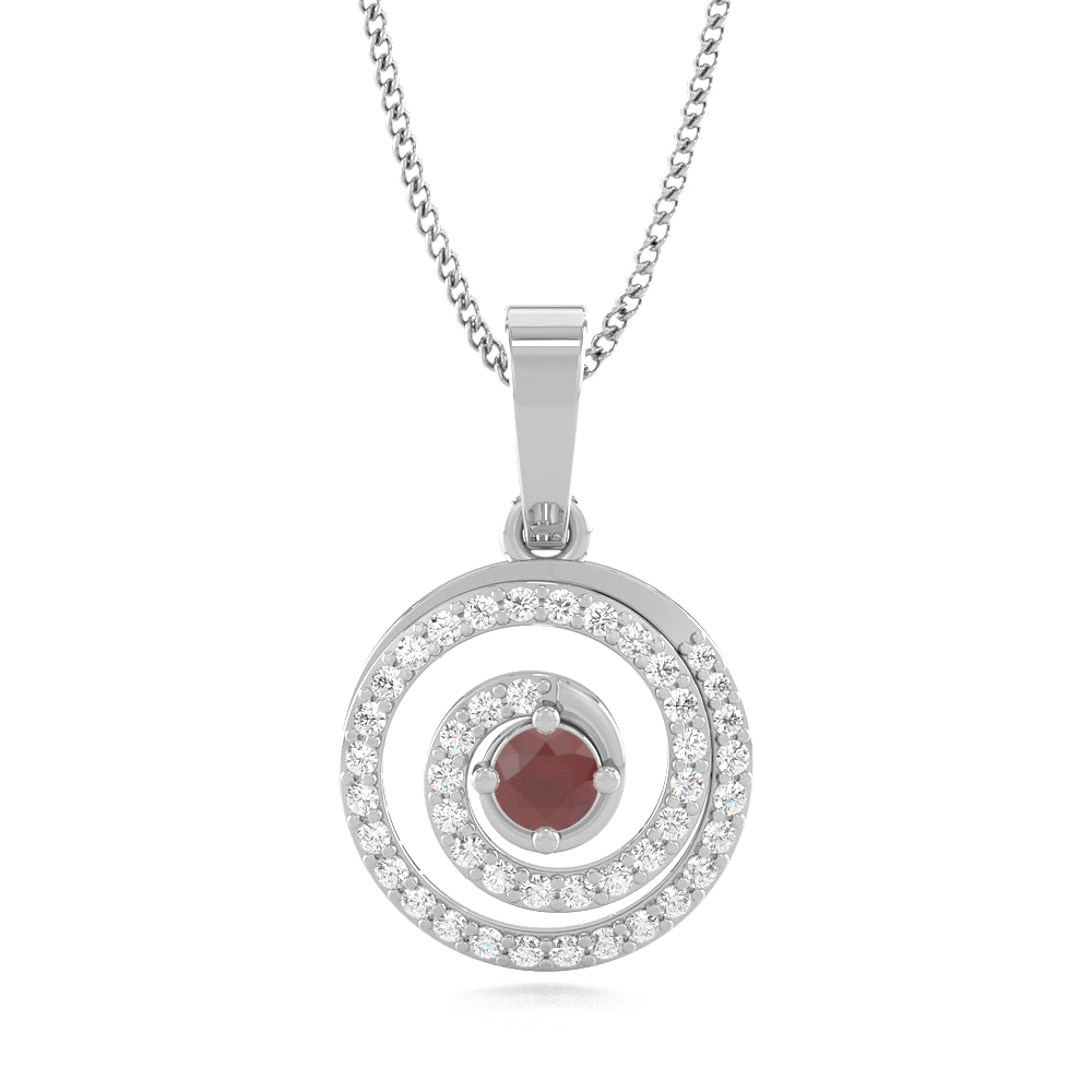 Swril RubyGemstone Jewellery