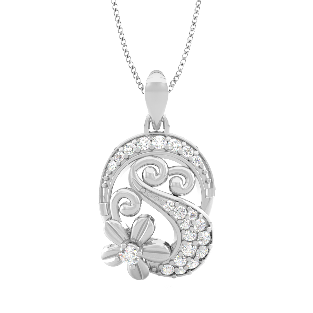 Blissful CloverDiamond Pendants