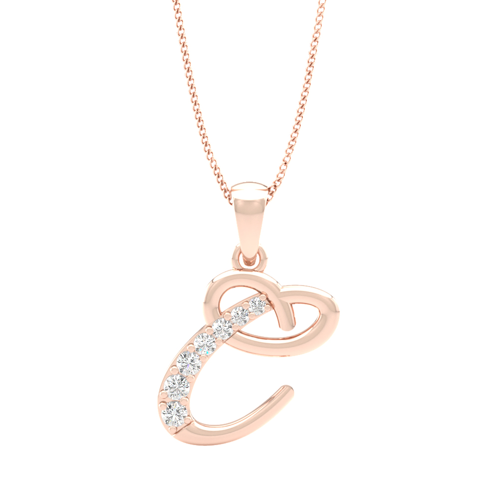 Alphabet C Pendant