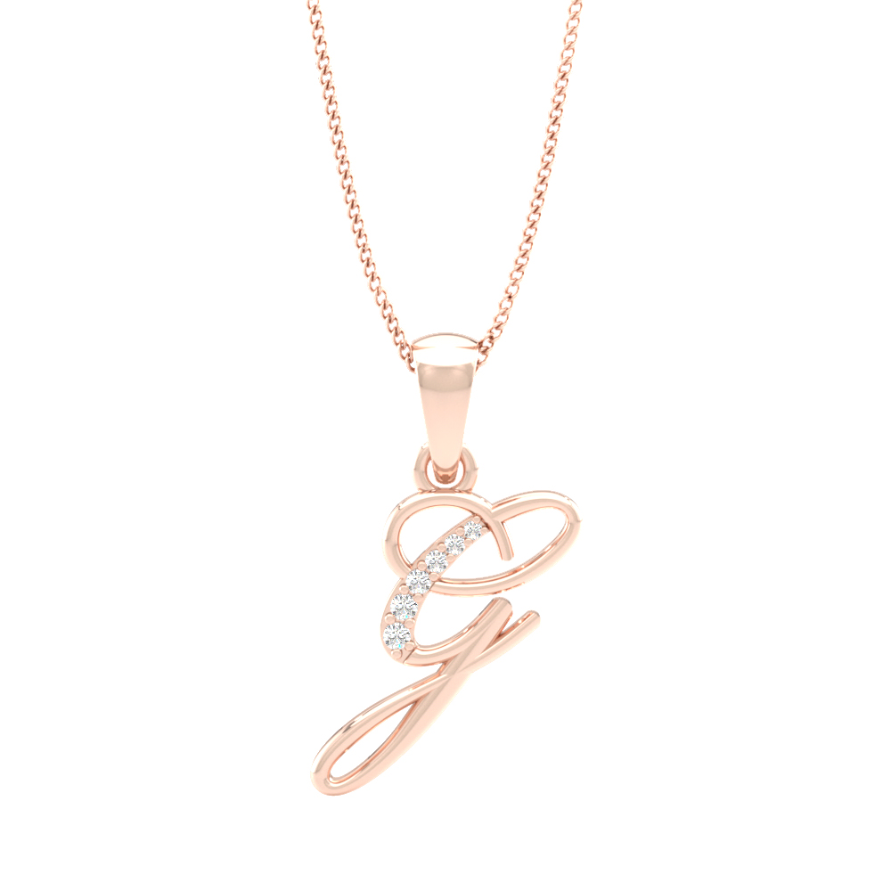 Alphabet G Pendant