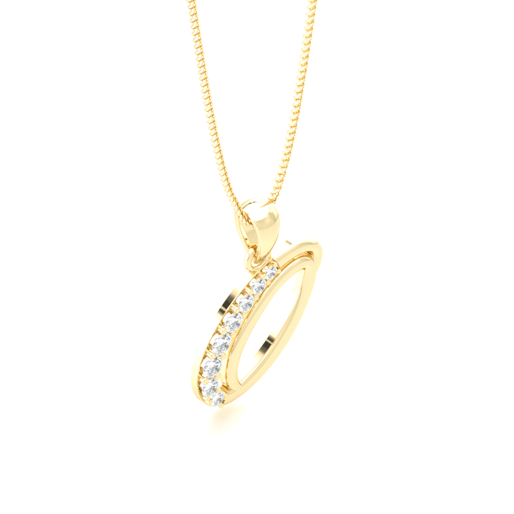Alphabet O Pendant
