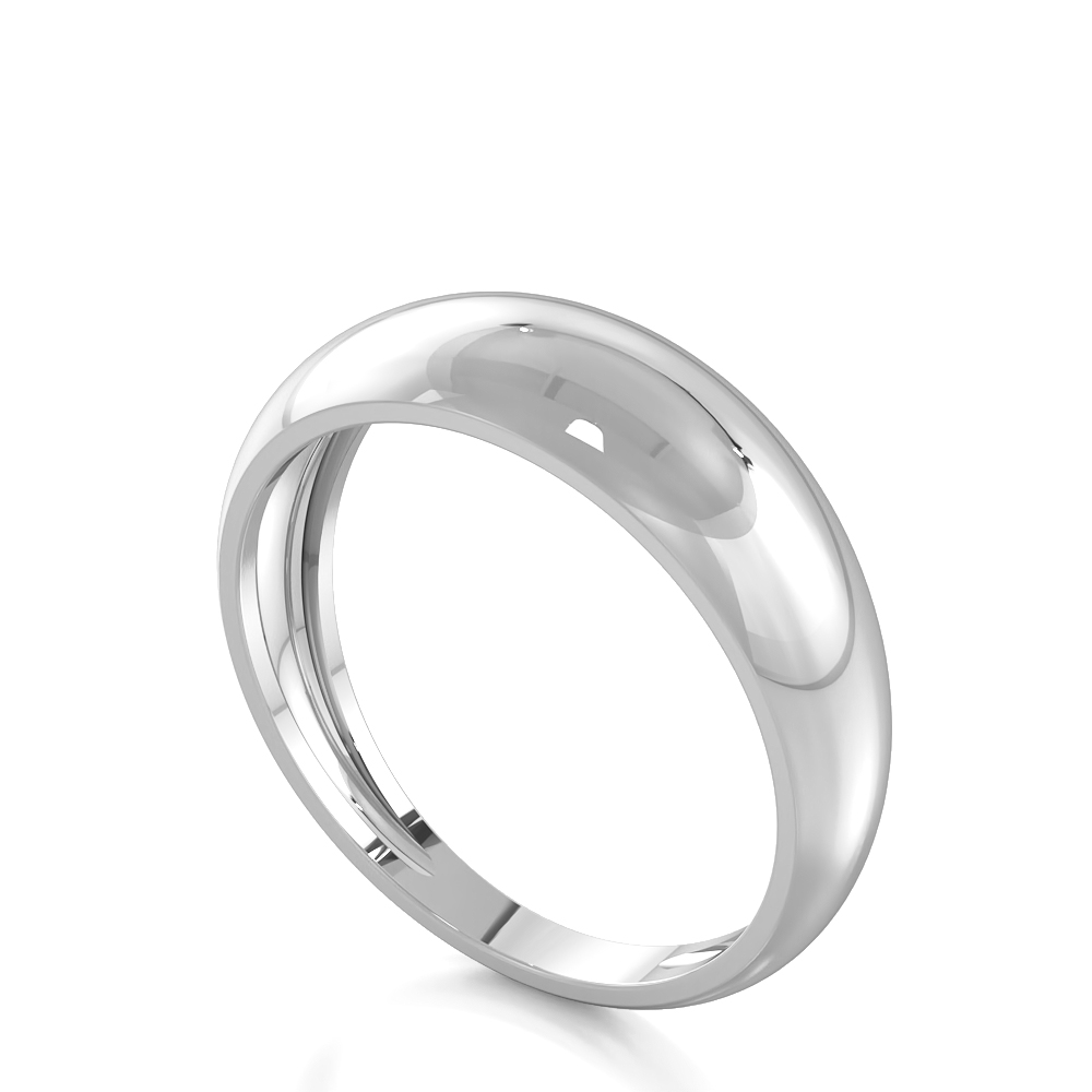 Plain ResonantWedding Rings