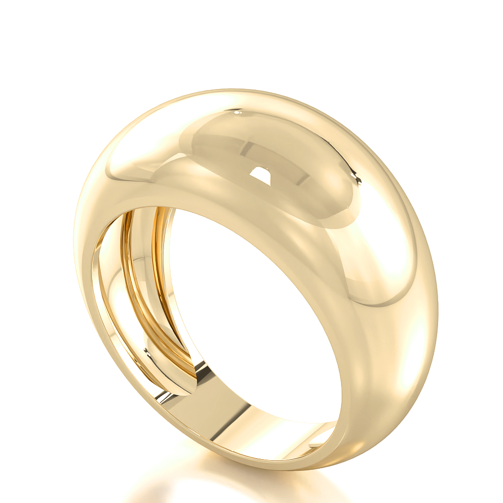 Gold colossalStatement Ring