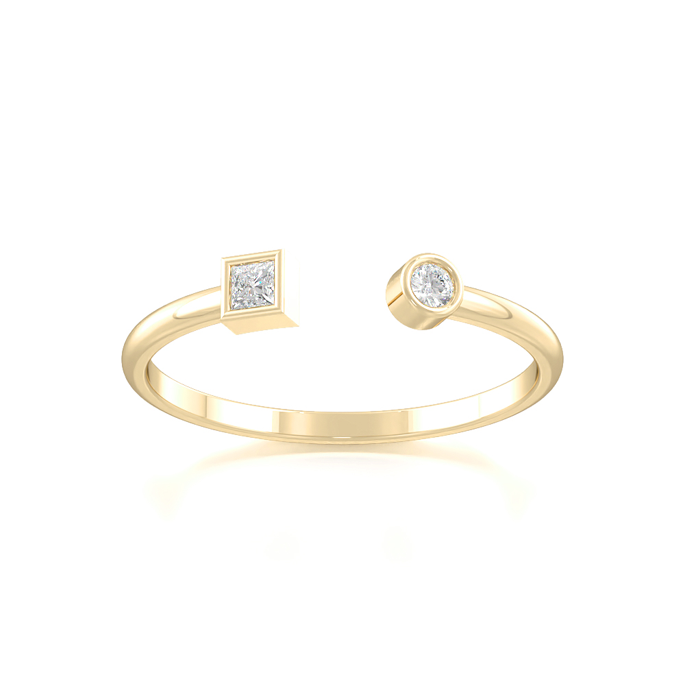 Duet AquariiWedding Rings