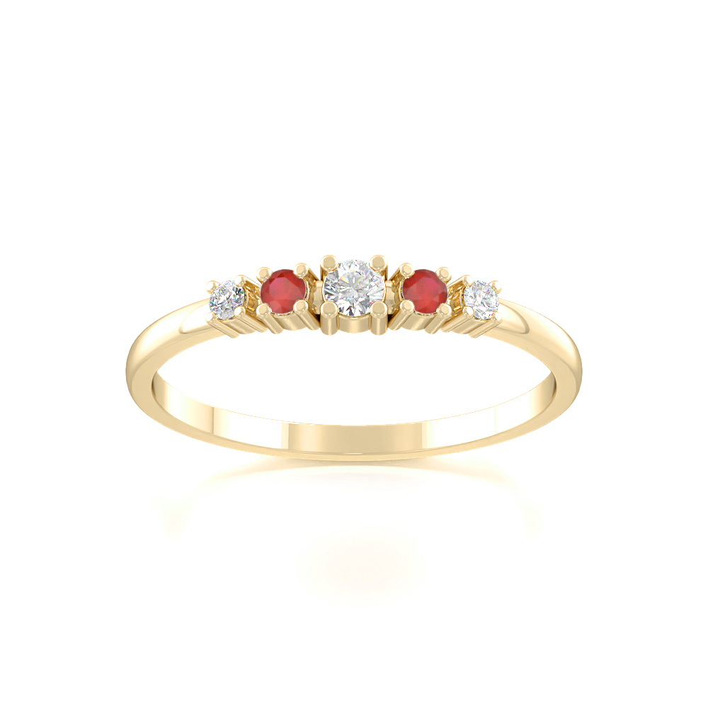 Pegasi RubyGemstone Rings