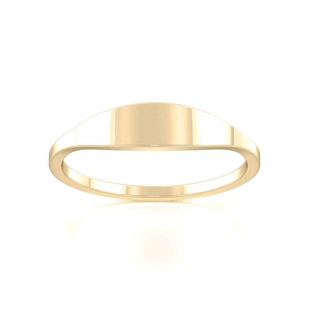 Solitaire Plain Band Ring - JD SOLITAIRE