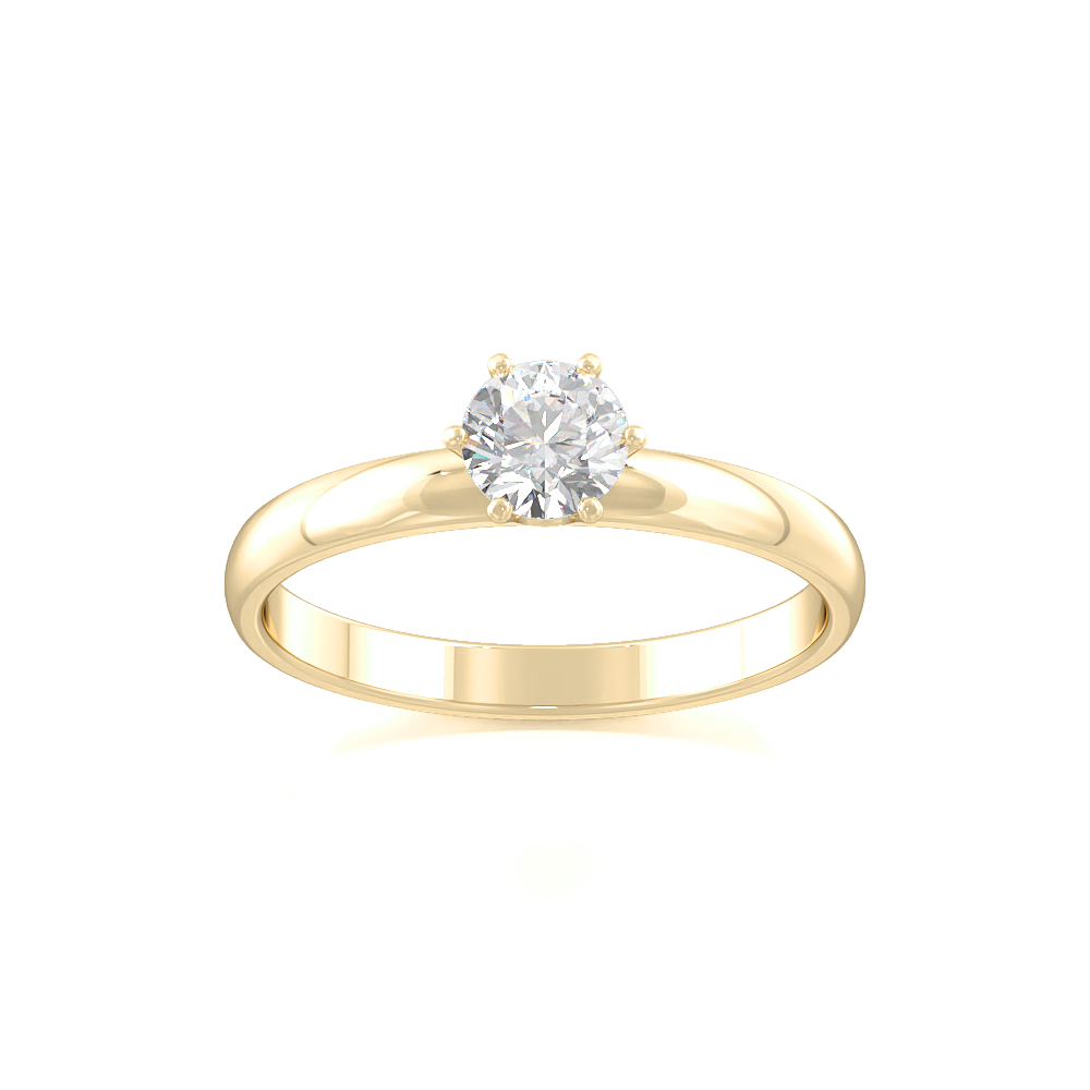 CestrumSolitaire Diamond Rings