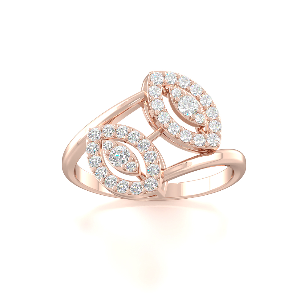 EmaniCluster Diamond Ring